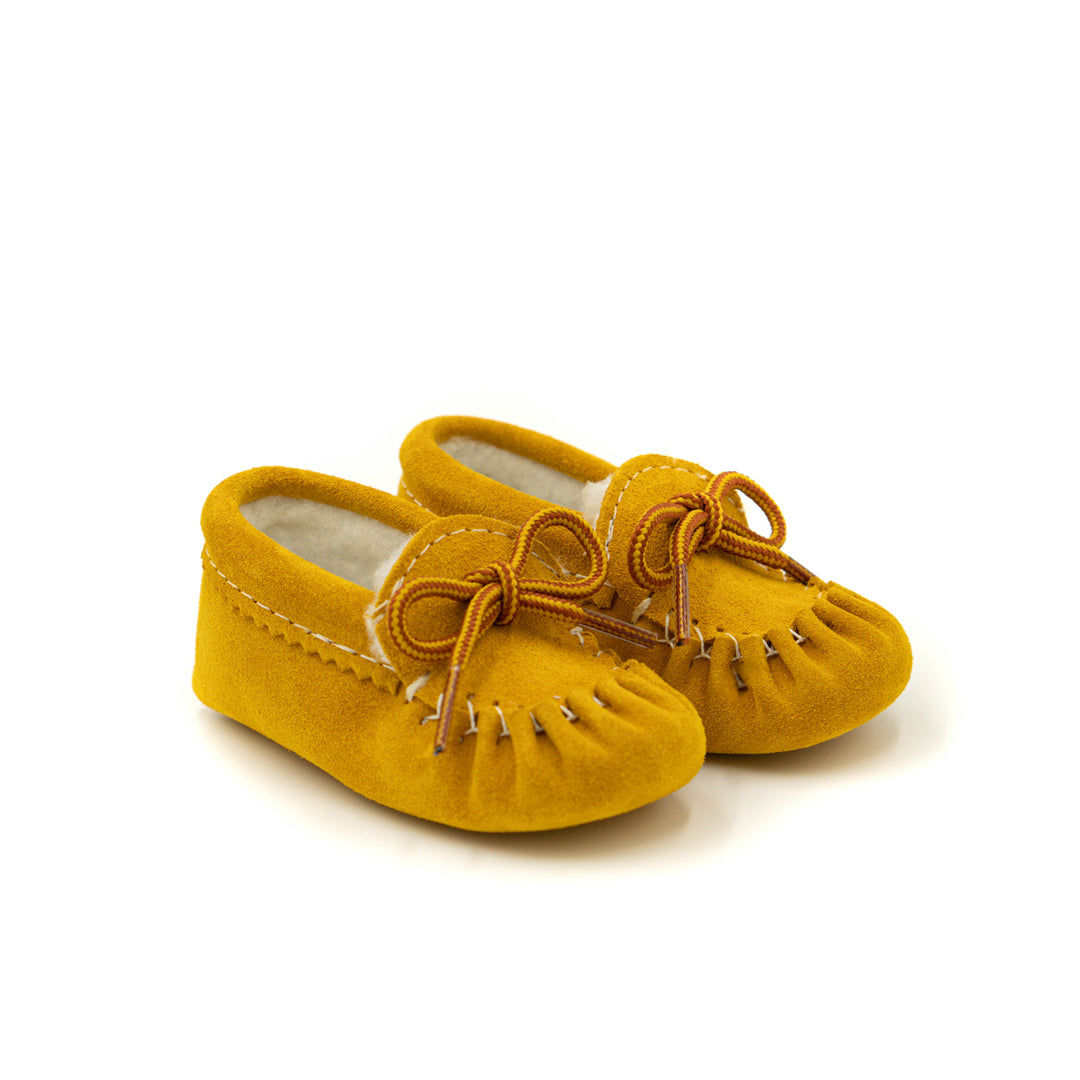Mocassin bébé en suède Sënrawah