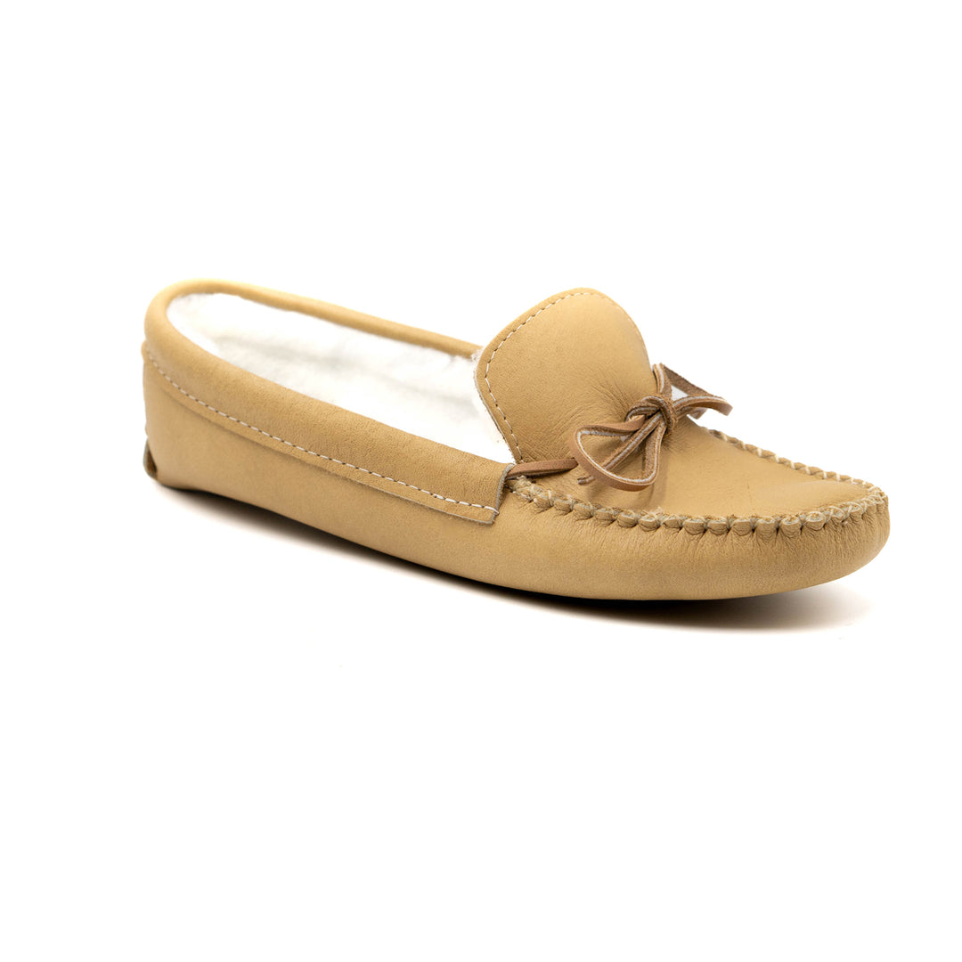 Mocassin homme en cuir d’orignal véritable Ndënon