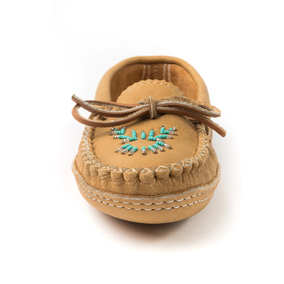 Mocassin femme en cuir d&