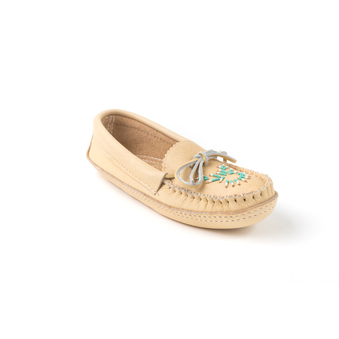Mocassin femme en cuir d&