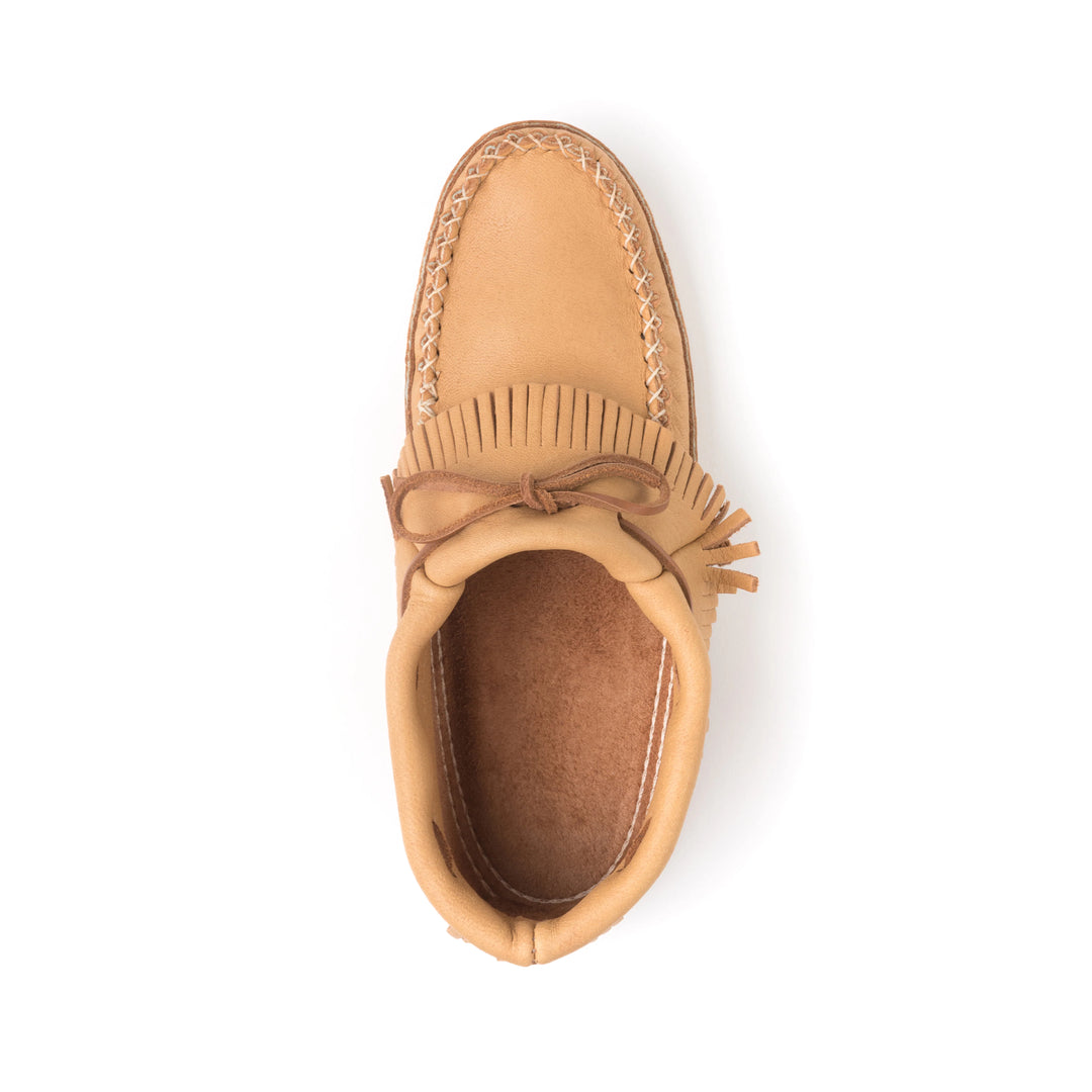 Mocassin femme en cuir d&
