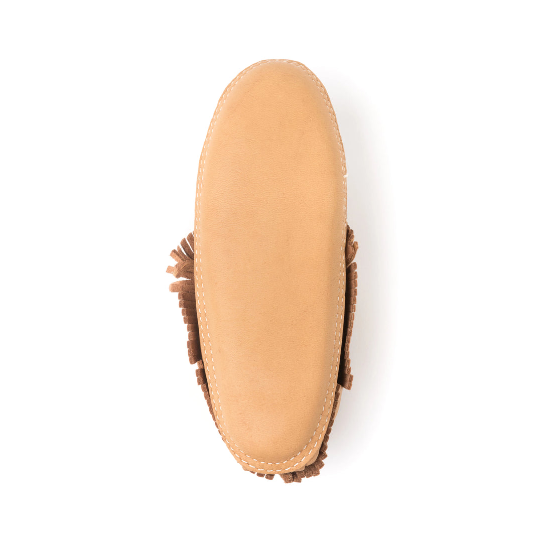 Mocassin femme en cuir d&